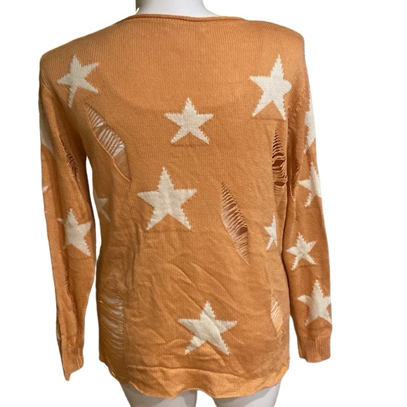 Rehab Oversized Distressed Sweater, Size S/M - Picture 3 of 6